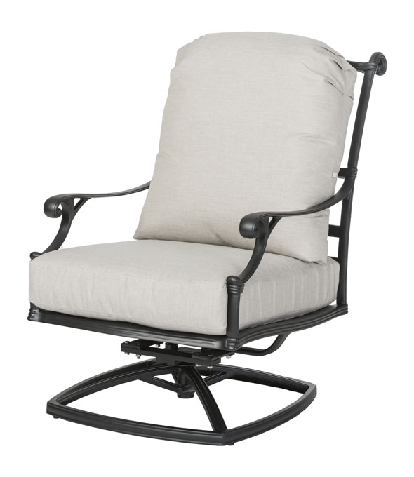 Michigan Cushion High Back Swivel Rocking Lounge Chair