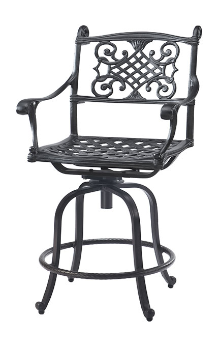Michigan Cushion Swivel Balcony Stool