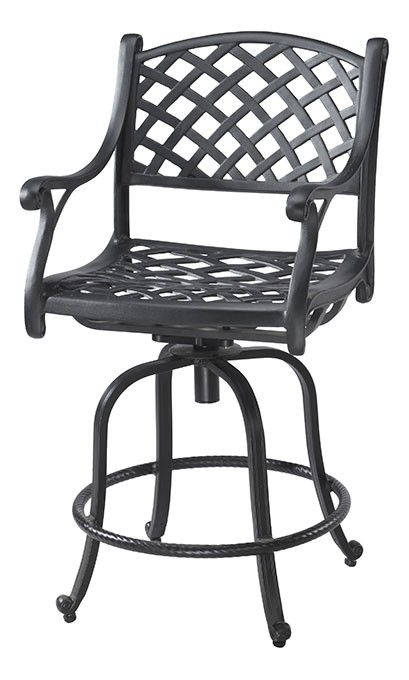 Columbia Cushion Swivel Balcony Stool