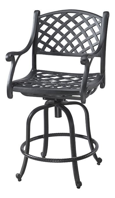 Columbia Cushion Swivel Bar Stool