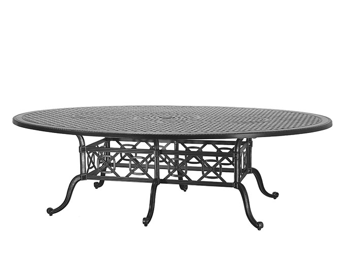 Grand Terrace 72" x 102" Geo Dining Table