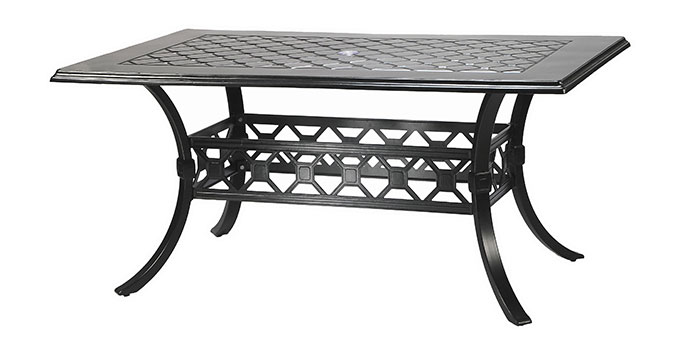 Madrid II 42" x 63" Rectangular Dining Table