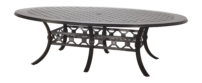 Madrid II 72" x 102" Geo Dining Table