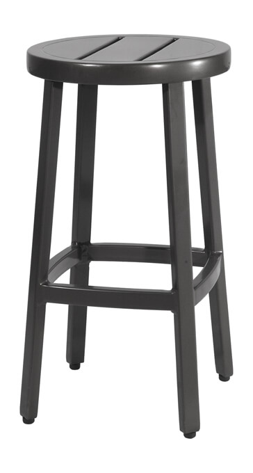 Plank Cushion Backless Bar Stool