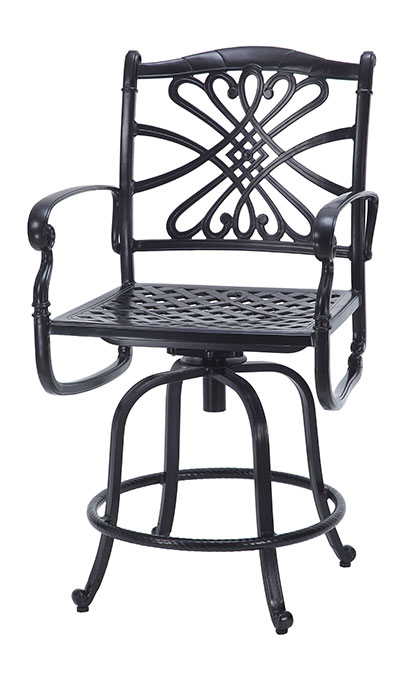Bella Vista Cushion Swivel Balcony Stool