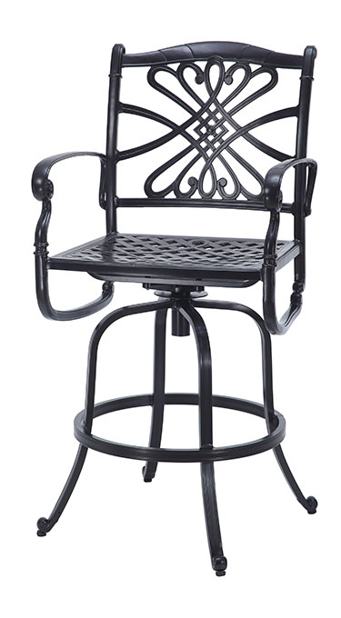 Bella Vista Cushion Swivel Bar Stool