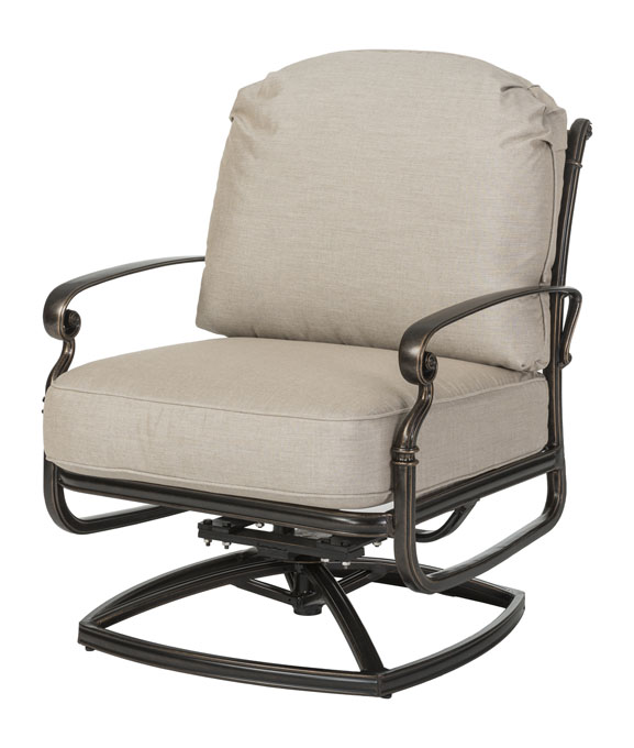 Bella Vista Cushion Swivel Rocking Lounge Chair
