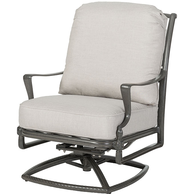 Bel Air High Back Swivel Rocking Lounge Chair