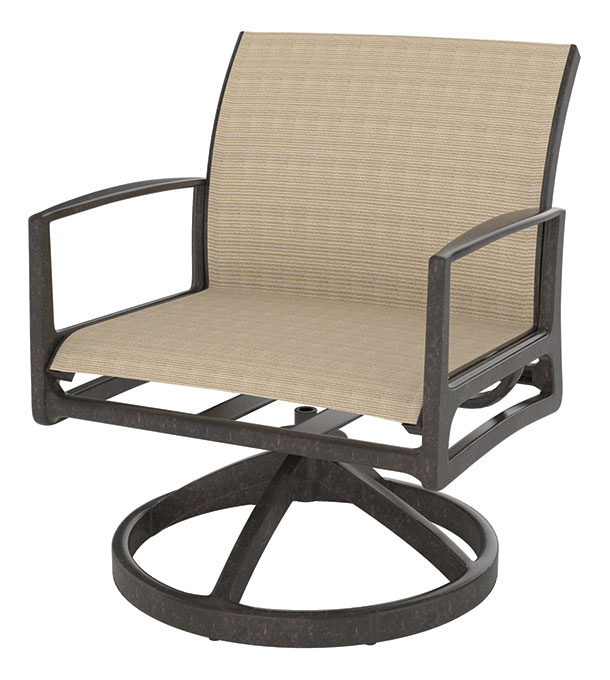 Phoenix Sling Swivel Rocking Lounge Chair