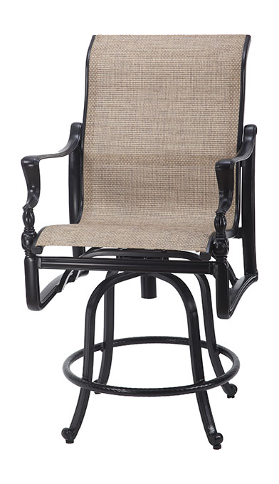 Bel Air Sling Swivel Balcony Stool