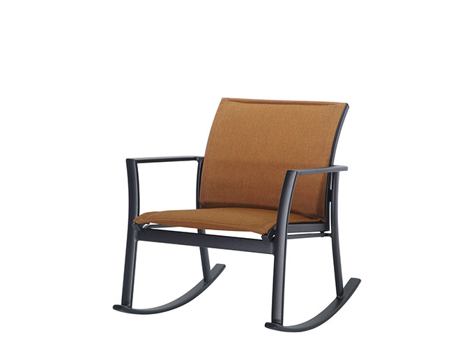Echelon Padded Sling Rocking Lounge Chair