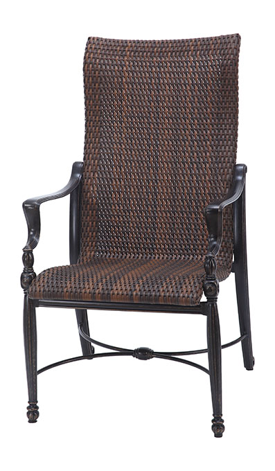 Bel Air Woven High Back Dining Chair