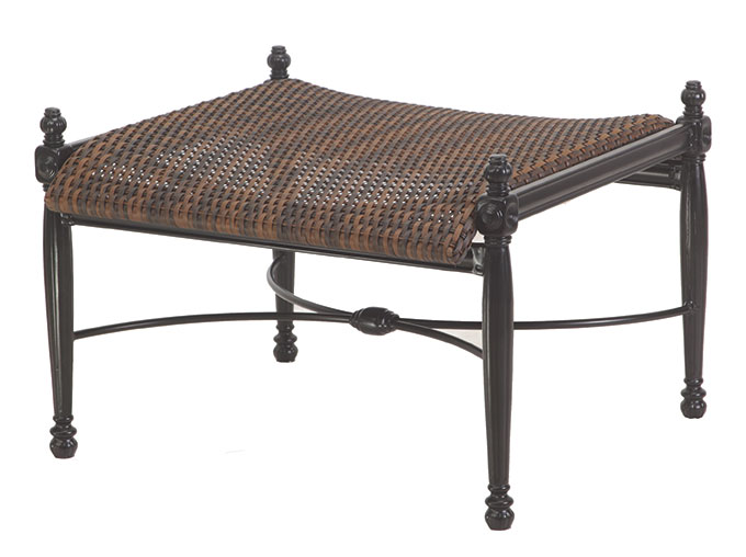 Bel Air Woven Ottoman
