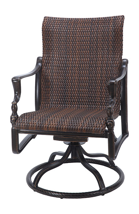 Bel Air Woven Standard Back Swivel Rocker