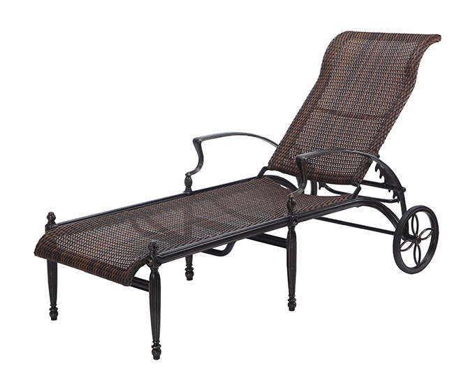 Bel Air Woven Chaise Lounge