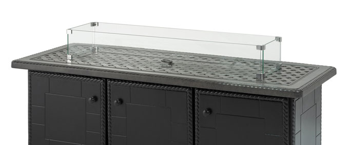 11" x 42" Rectangular Wind Screen