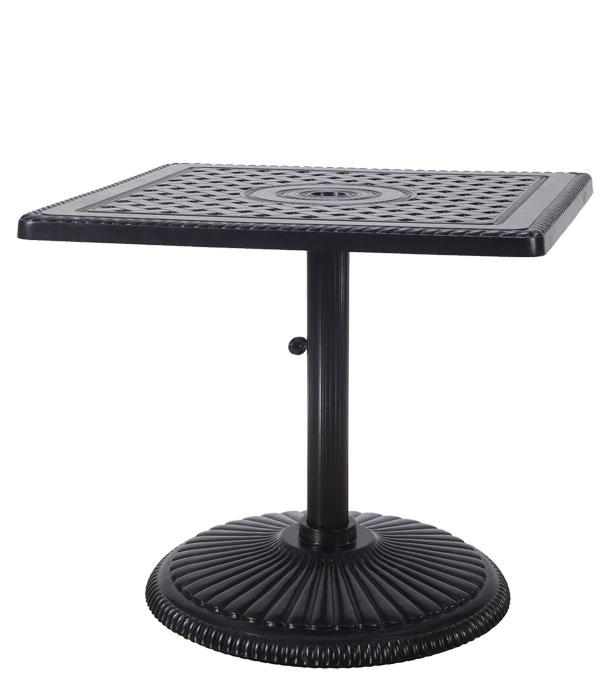 Grand Terrace 30" Square Pedestal Table