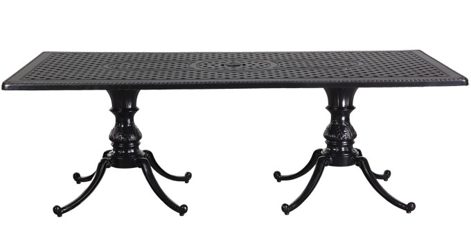 Grand Terrace 42" x86" Rectangular Table w/Regal Base