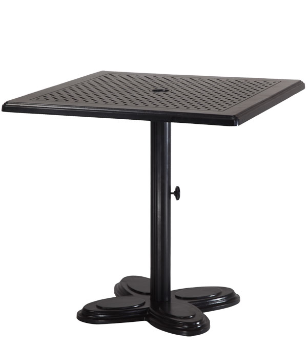 Lotus 30" Square Pedestal Table
